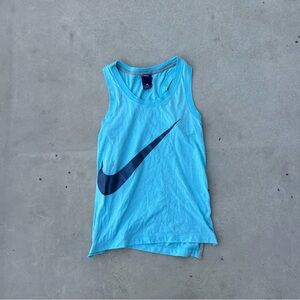 Nike Aqua Blue Athletic Tank